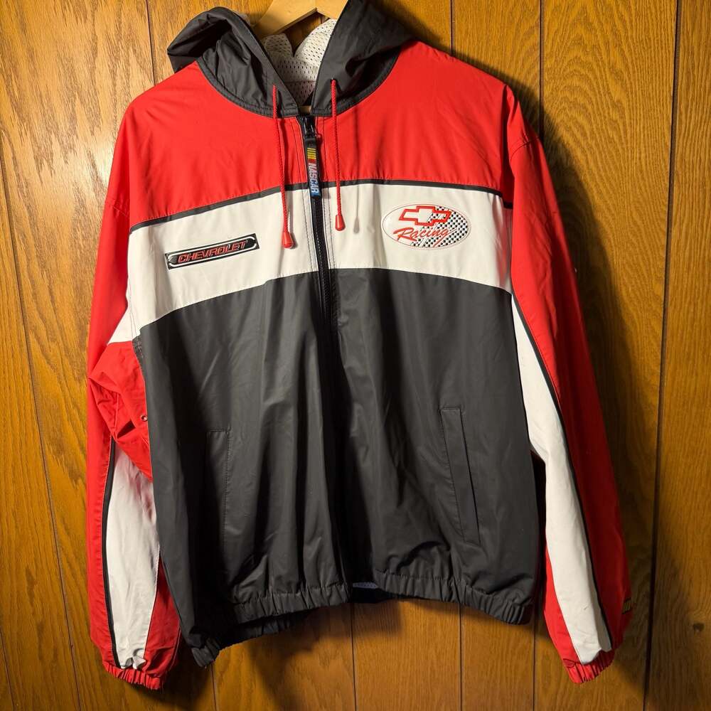 Essex Chevrolet Racing NASCAR Hooded Windbreaker Jacket